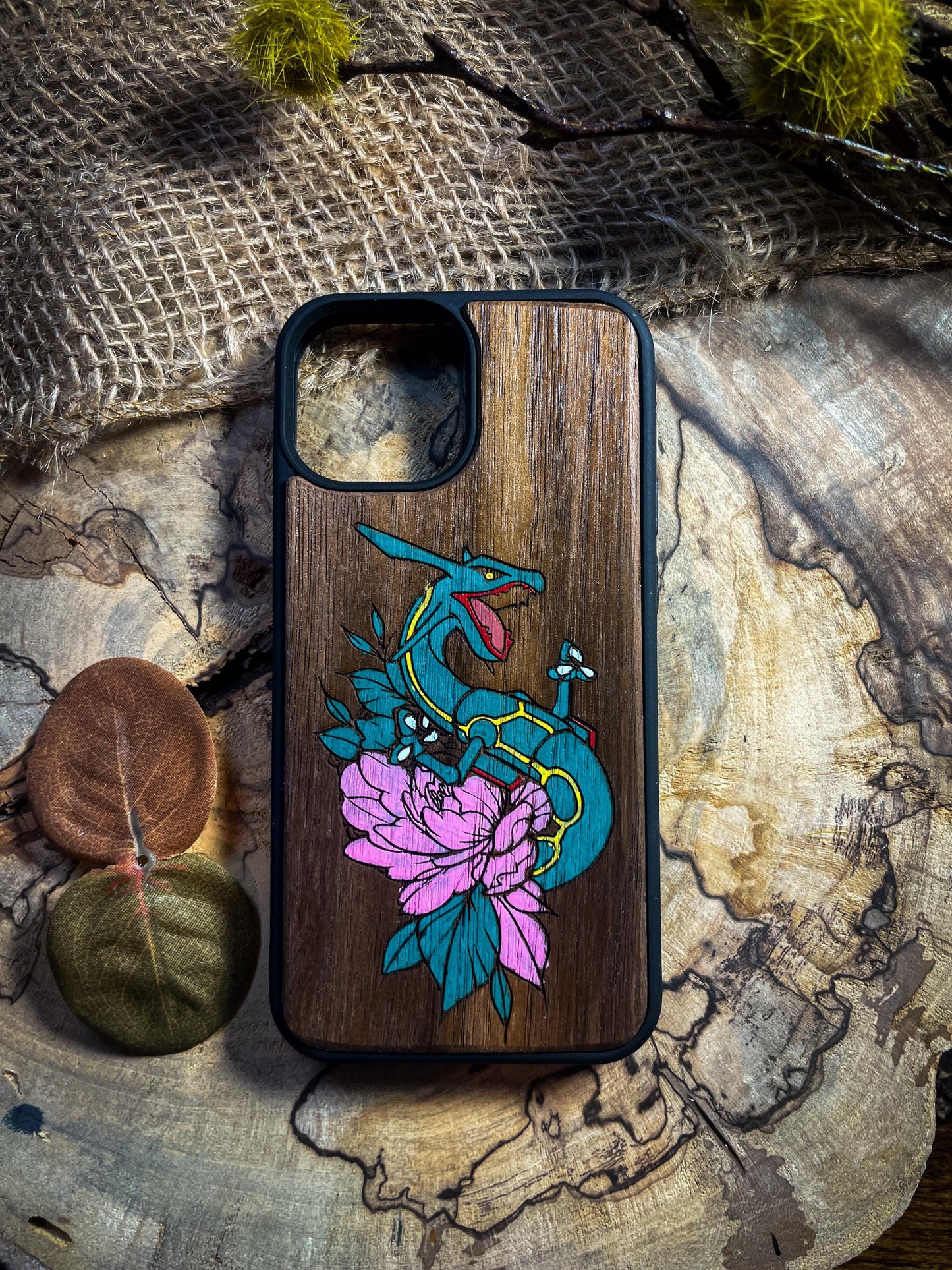 Ray Green dragon Japanese Cartoon -Inspired Phone Case - Premium Design for iPhone, Samsung, and Google Pixel! SHOP APP