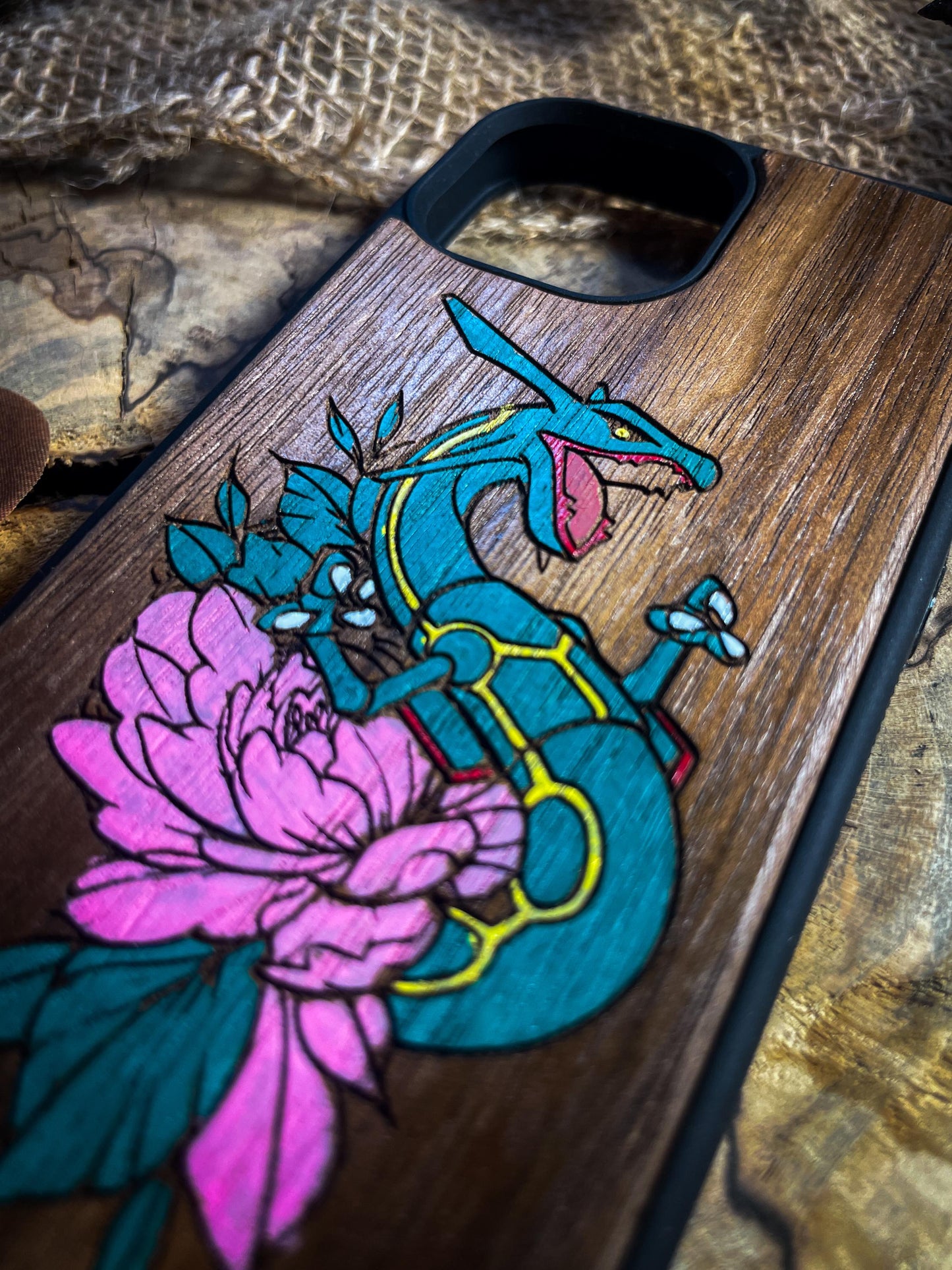 Ray Green dragon Japanese Cartoon -Inspired Phone Case - Premium Design for iPhone, Samsung, and Google Pixel! SHOP APP