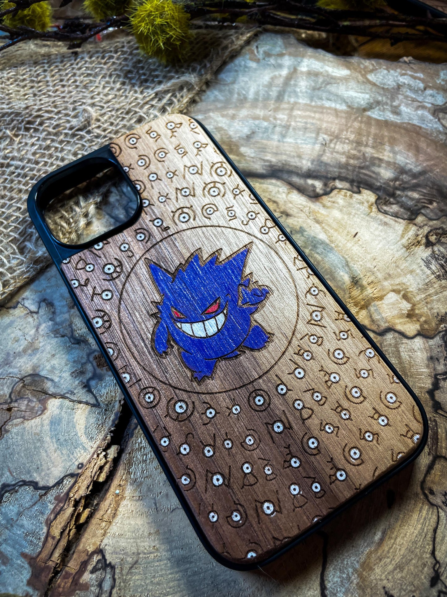 Cute Japanese anime monster Inspired Cute Ghostly Creature Phone Case for iPhone, Samsung, and Google Pixels SHOP APP