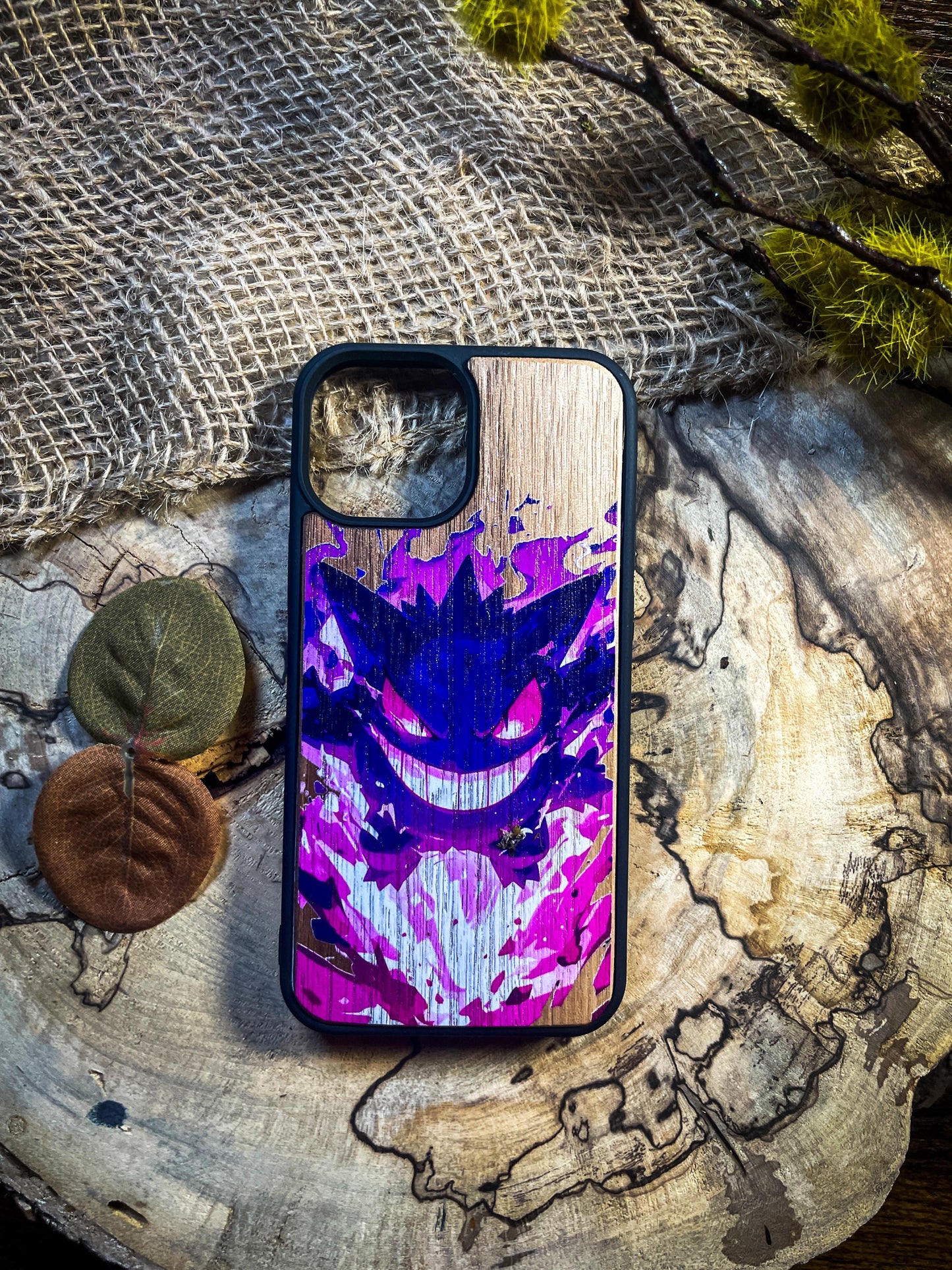 Cute Japanese anime monster Inspired Cute Ghostly Creature Phone Case for iPhone, Samsung, and Google Pixels