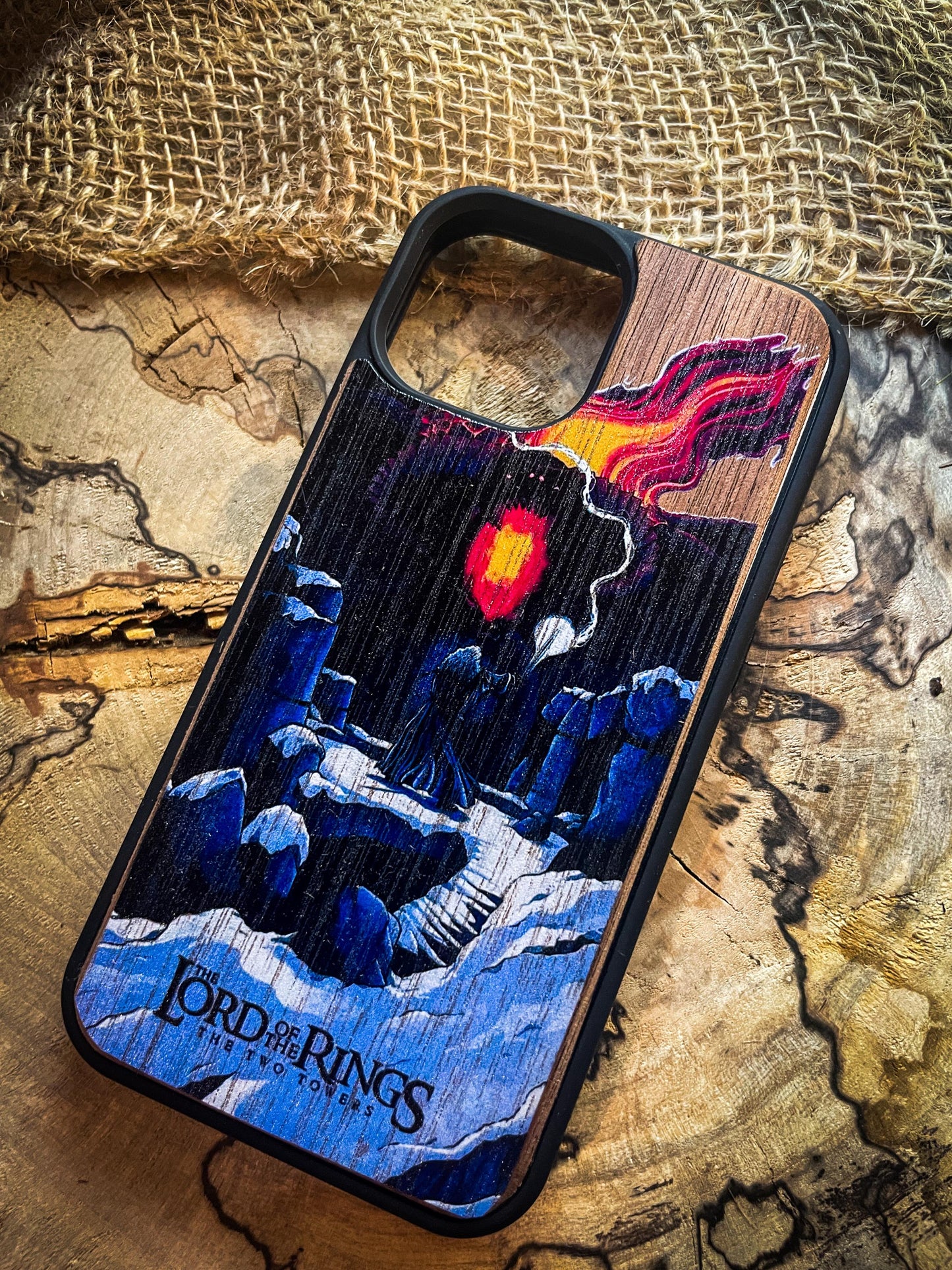 Fire Demon Mage Gray White Epic Sword of the Ring Hero Middle