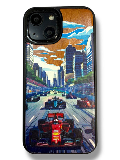 Formula 1 Race Car Red