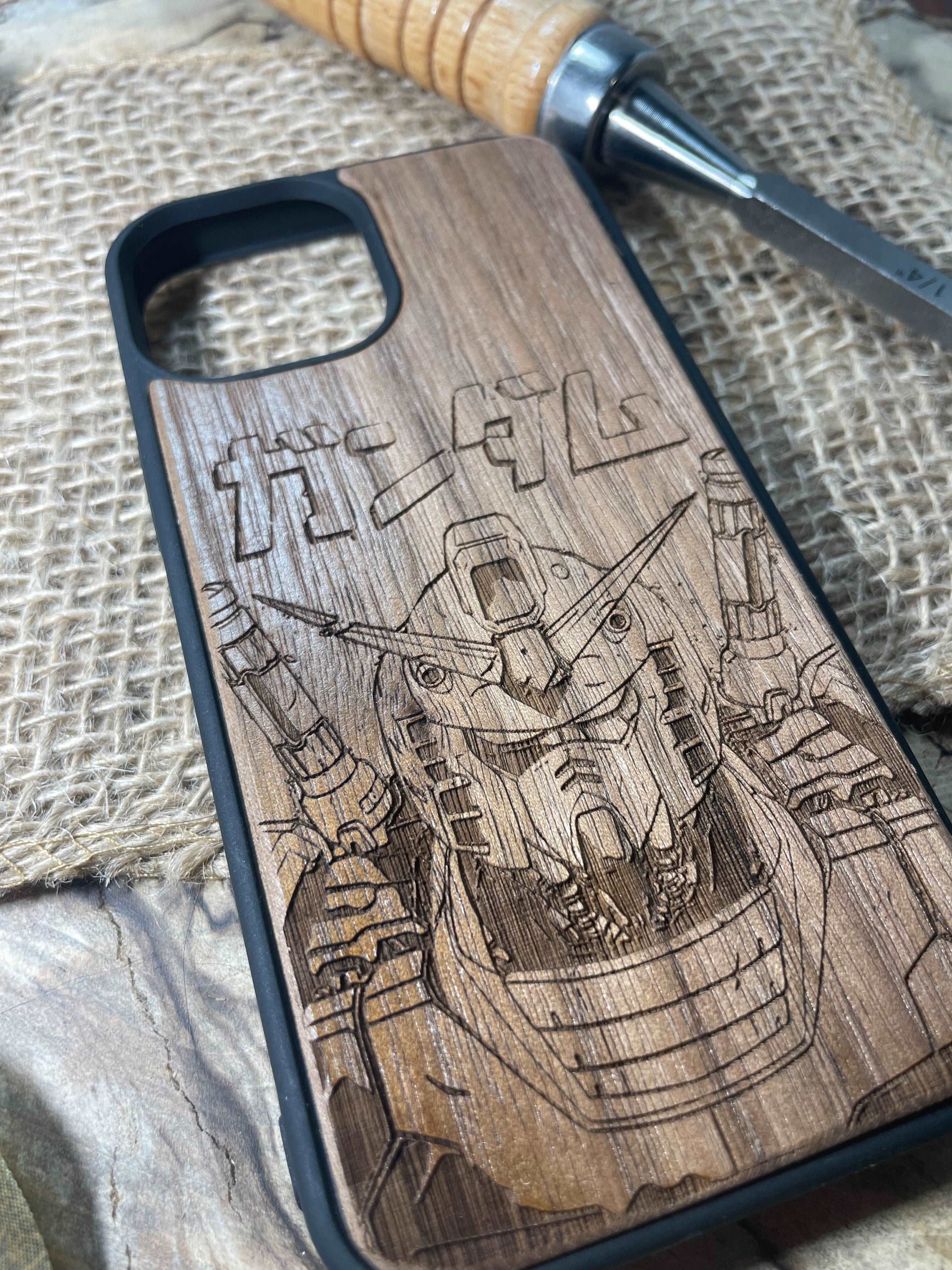 Gundam Cool Anime Robot Inspired Phone Case for iPhone, Samsung and Google Pixel