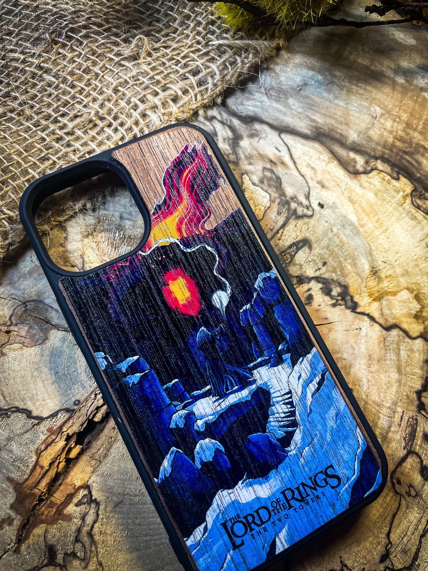 Fire Demon Mage Gray White Epic Sword of the Ring Hero Middle