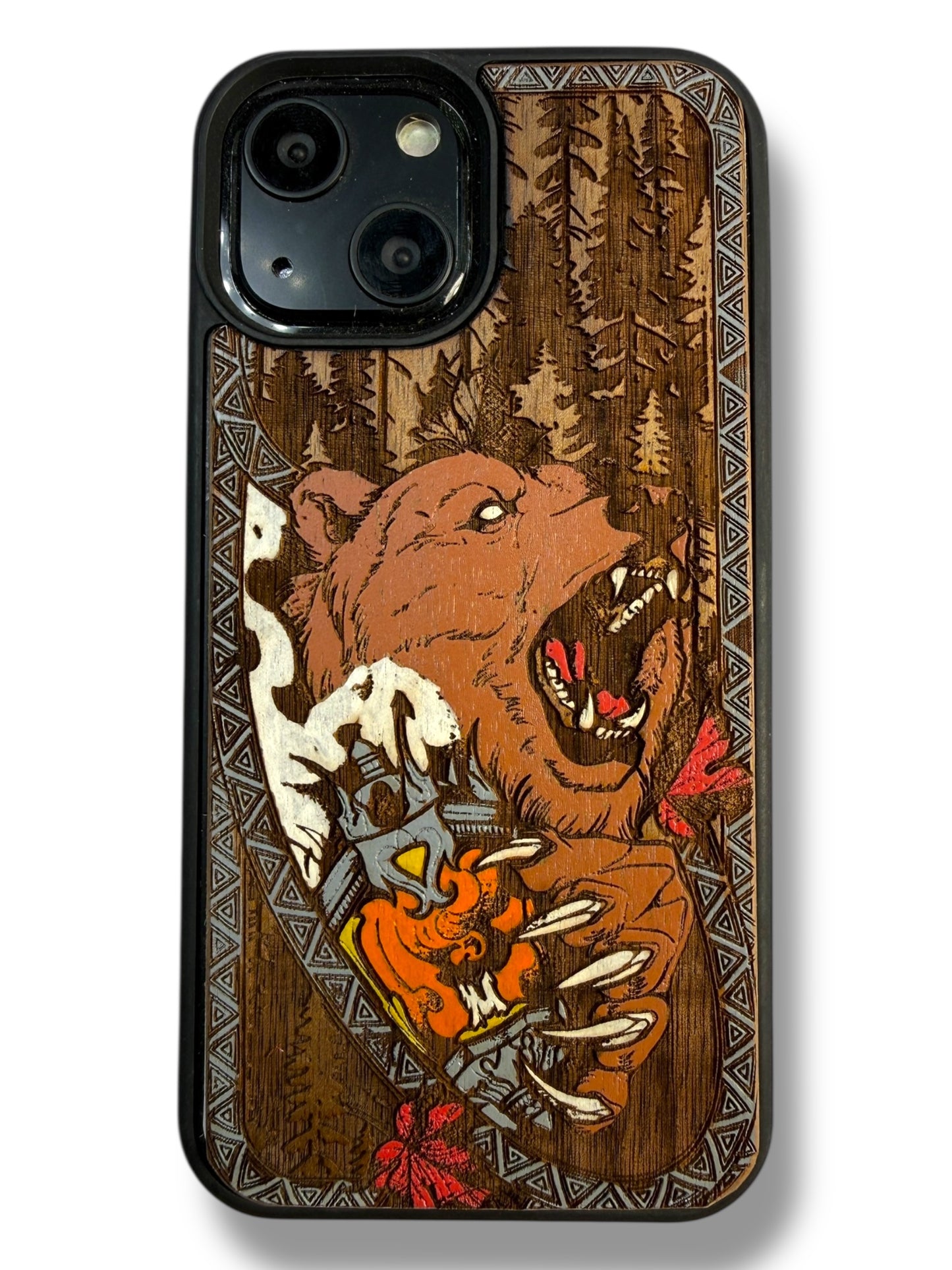 Fierce Bear in the woods