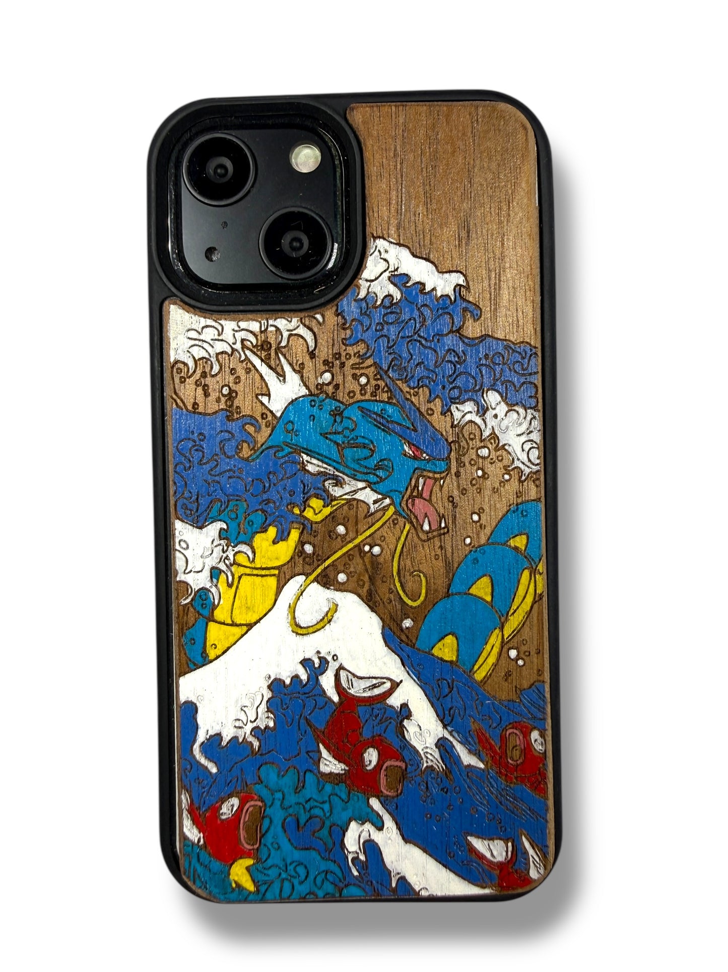 Blue Gyarados Kanagawa Waves