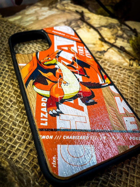 a phone case with a cartoon character on it