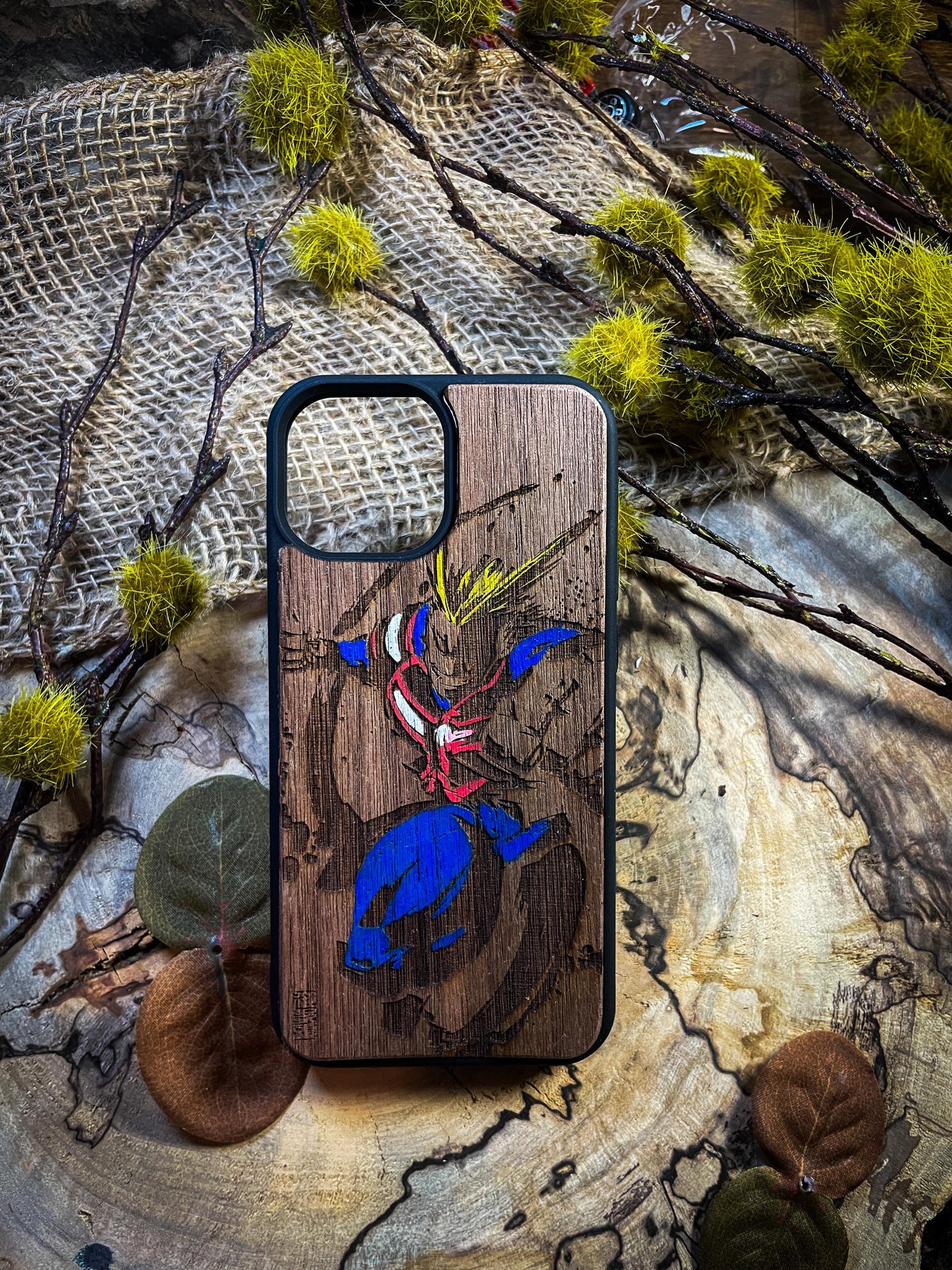 Heroic  Hero School Spirit Wood Phone Case – Power Within Inspired for iphone samsung and google pixel SHOP APP