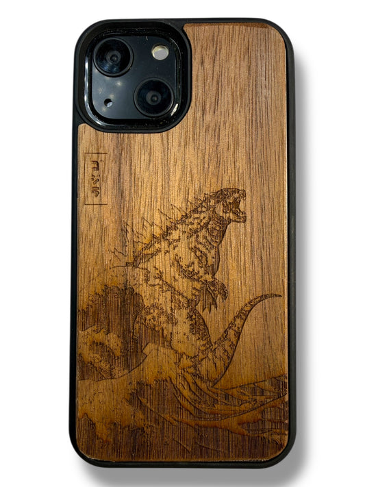 Godzilla on the Great Wave Kanagawa
