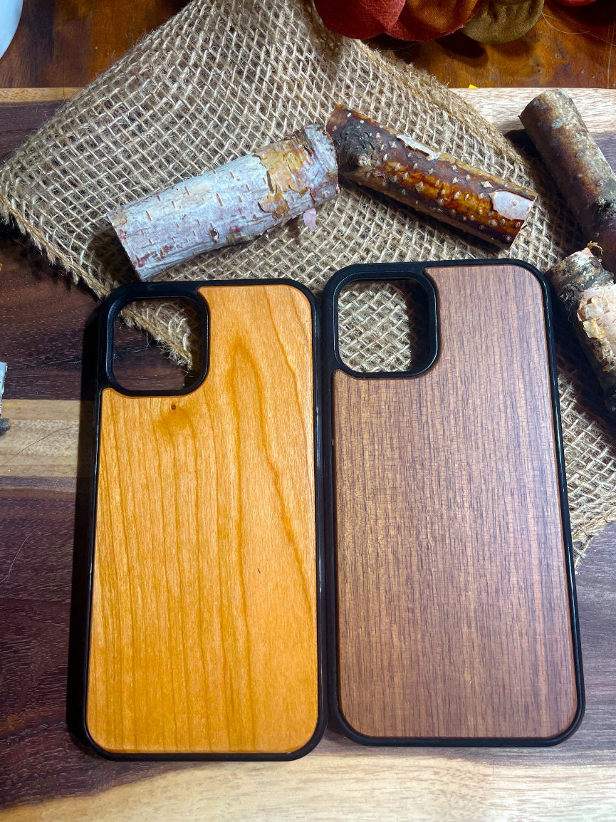 Space Blaster Wooden Phone Case