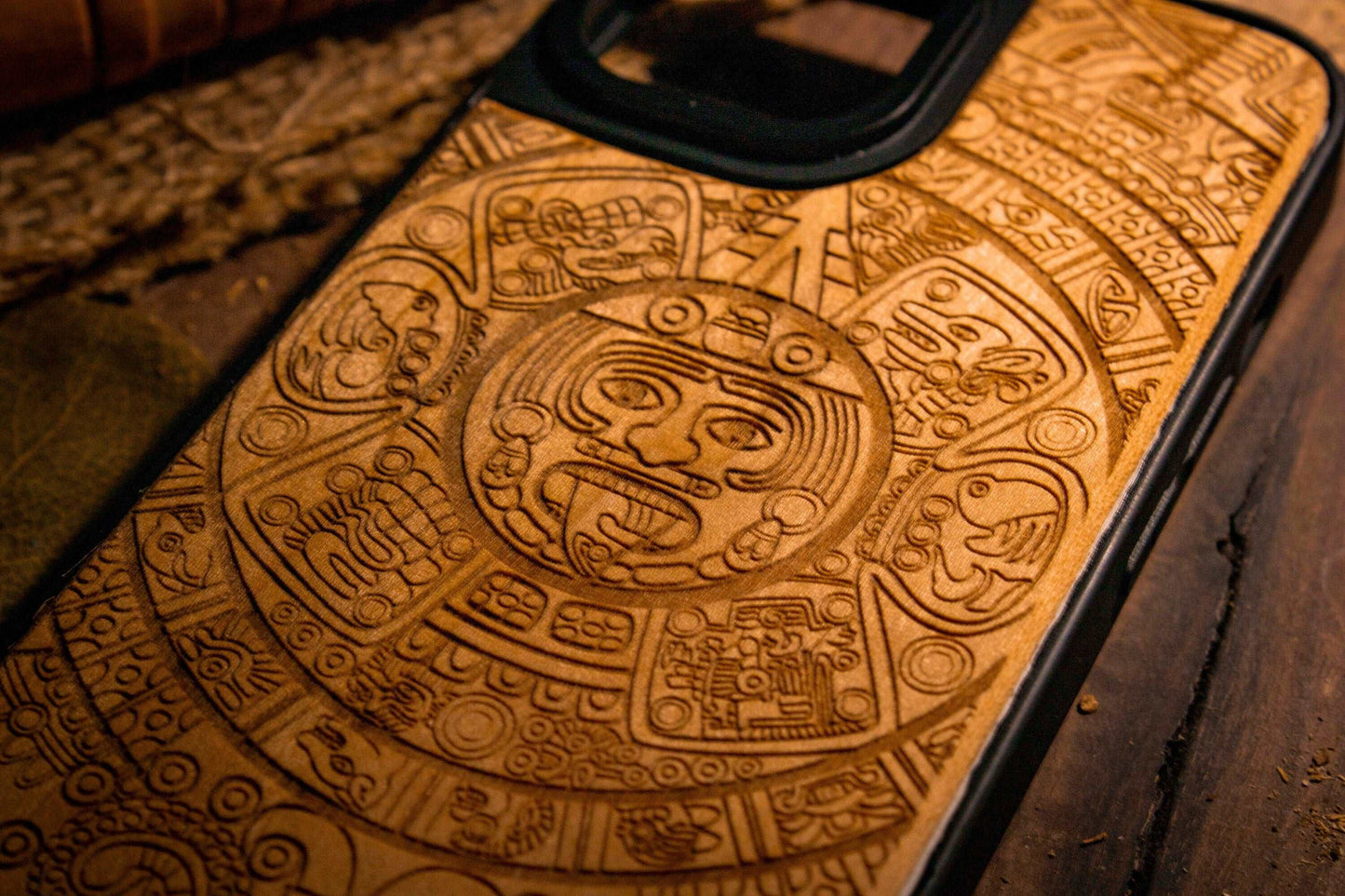 aztec mayan calendar phone case