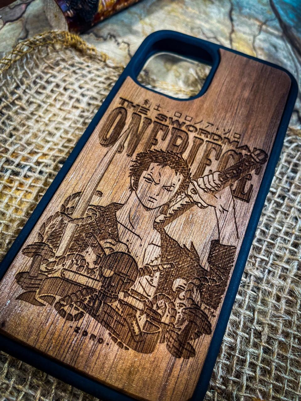 Japanese Swords Anime Pirate  wood phone case anime SHOP APP