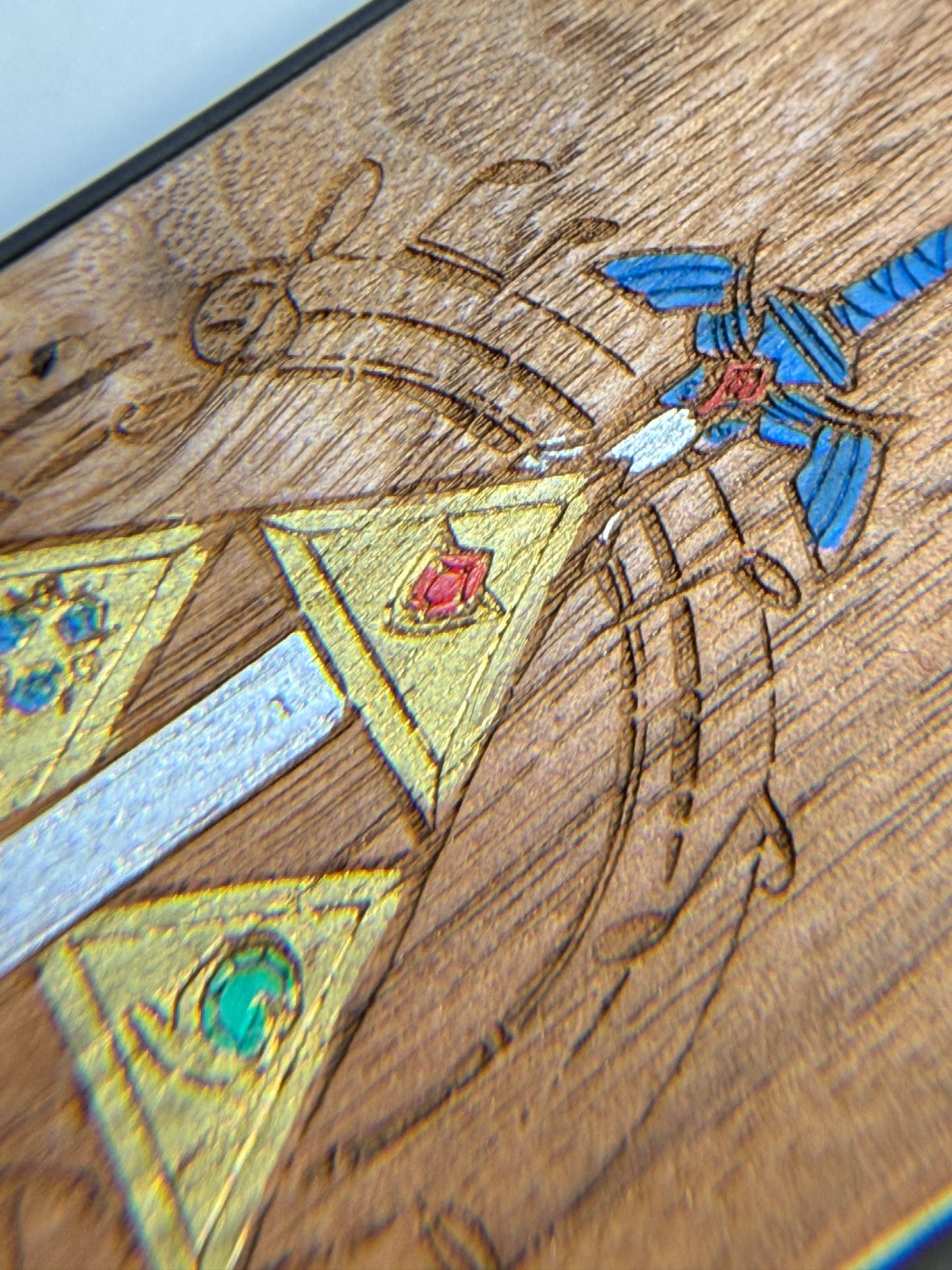 Master Sword and the Gems Zelda