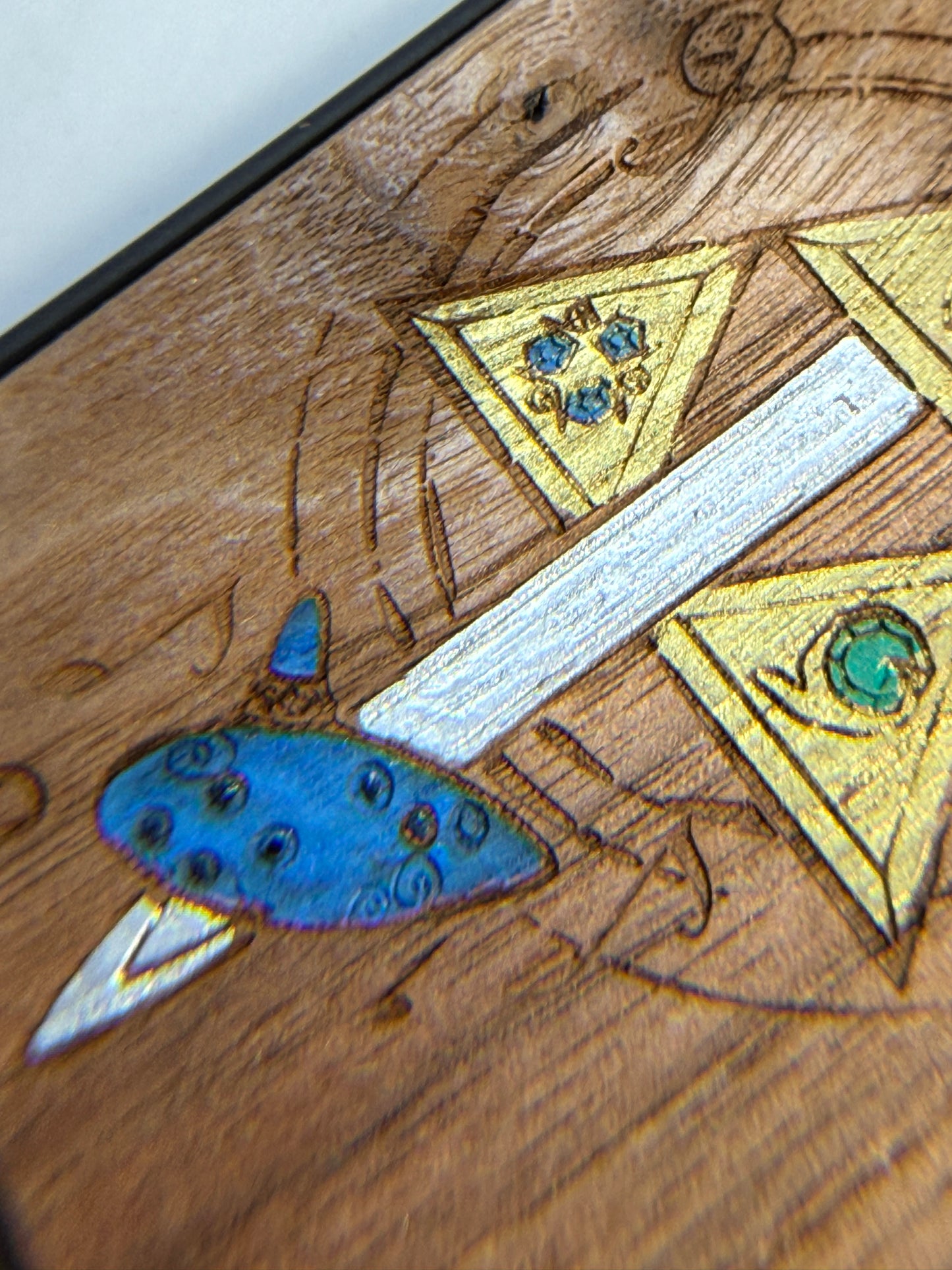Master Sword and the Gems Zelda