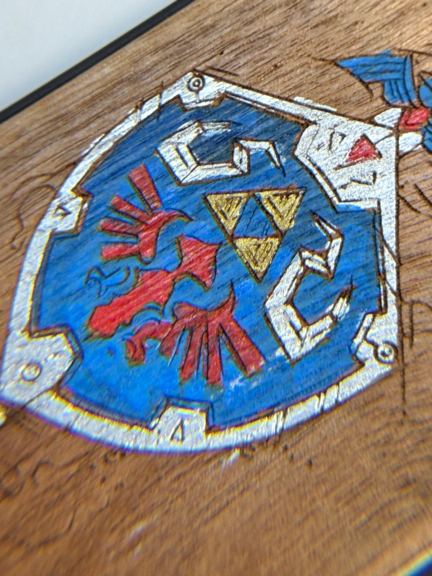 Zelda Master Sword and Hyrule Shield