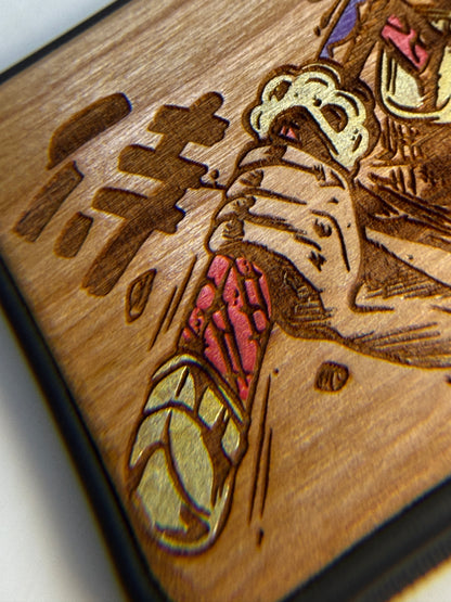 Roronoa Sword Anime Wood phone case